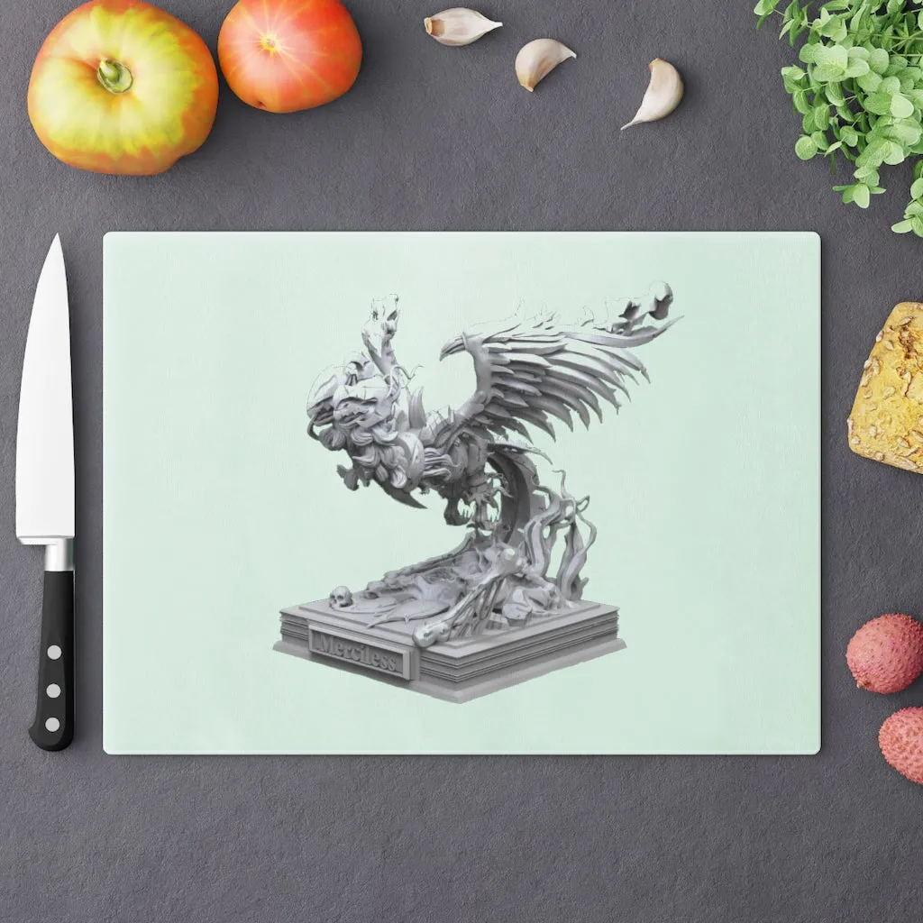 Merciless the Flaming SkyBird Cutting Board