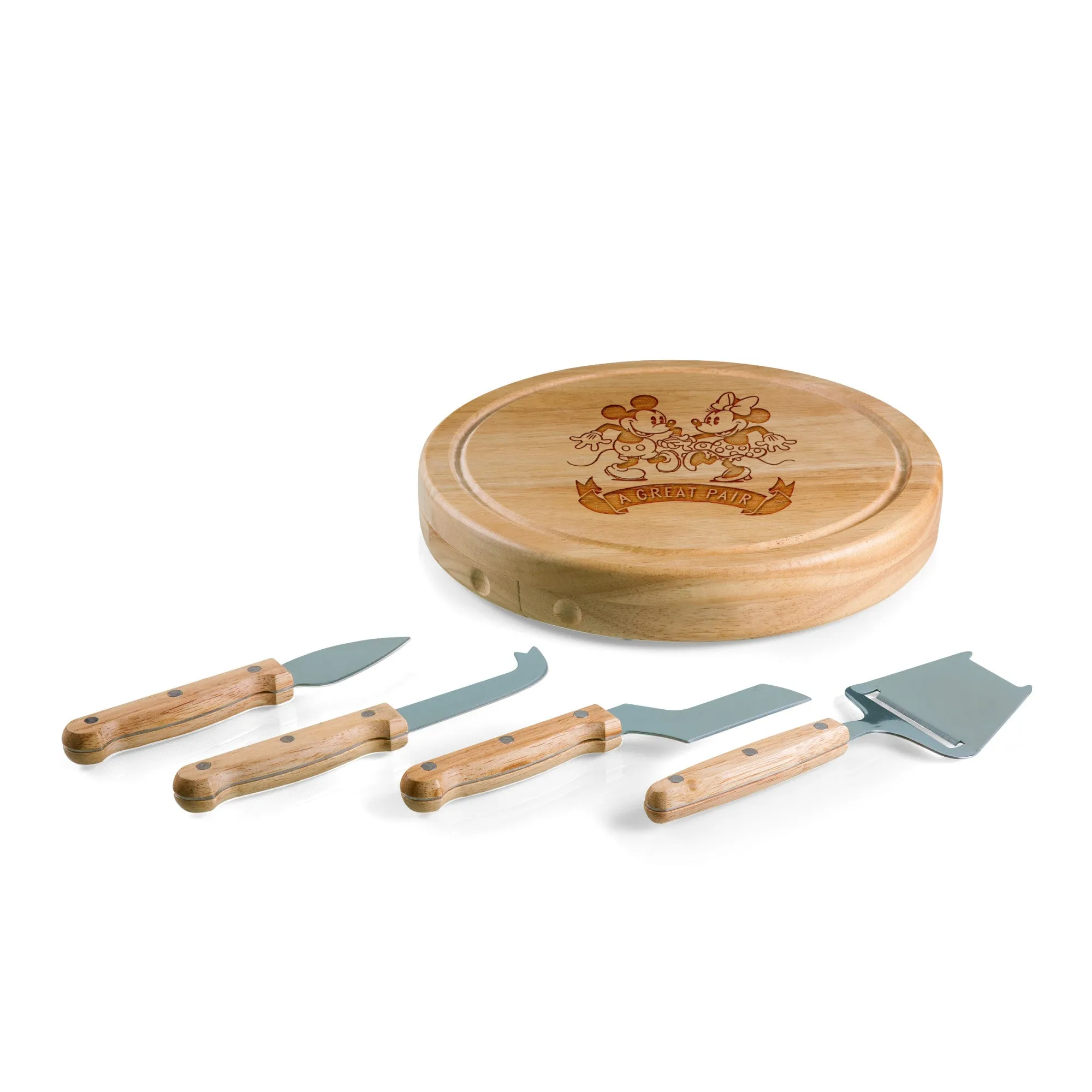 Mickey & Minnie Mouse - Circo Cheese Cutting Board & Tools Set