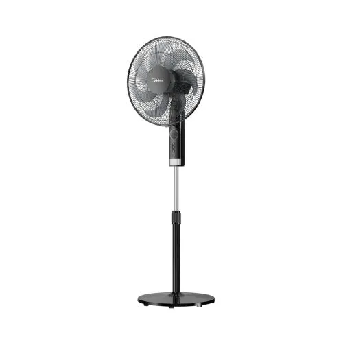 Midea MS1623BR Black Oscillation Stand Fan Launch Memo, 16 Inches