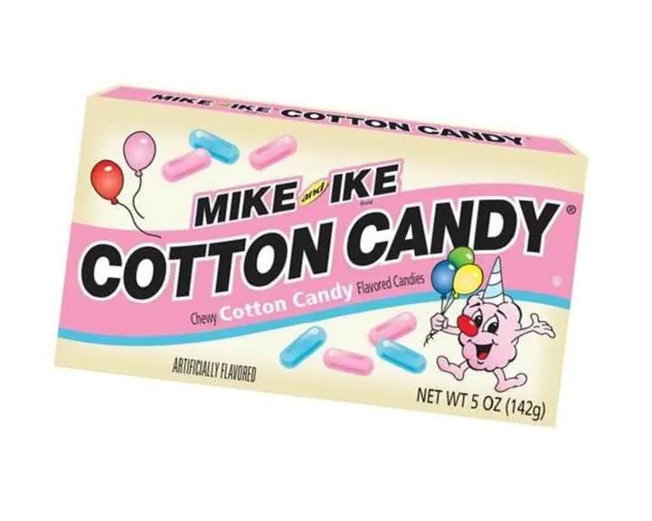 Mike and Ike Cotton Candy Theater Box