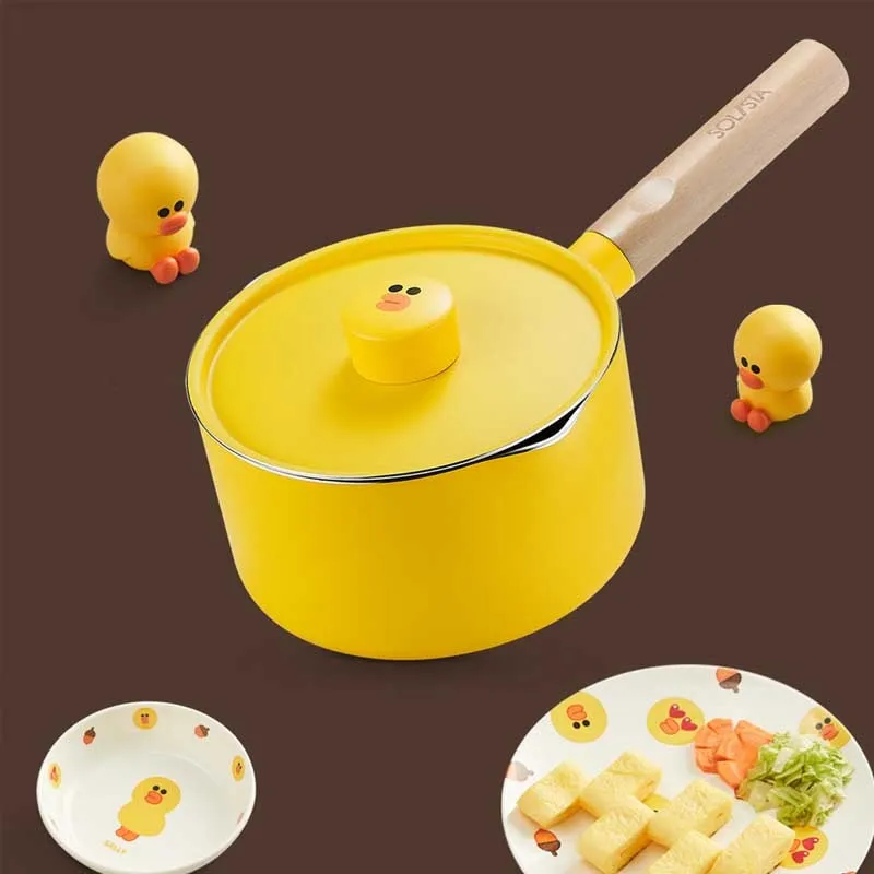 Mini Cartoon Non-Stick Cooking Pots