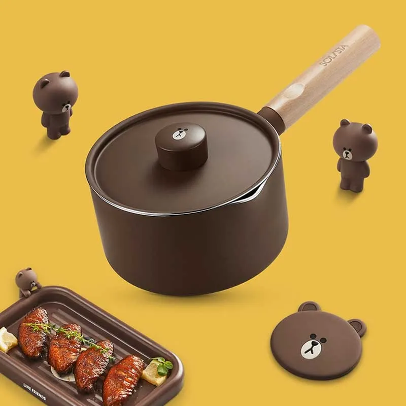 Mini Cartoon Non-Stick Cooking Pots