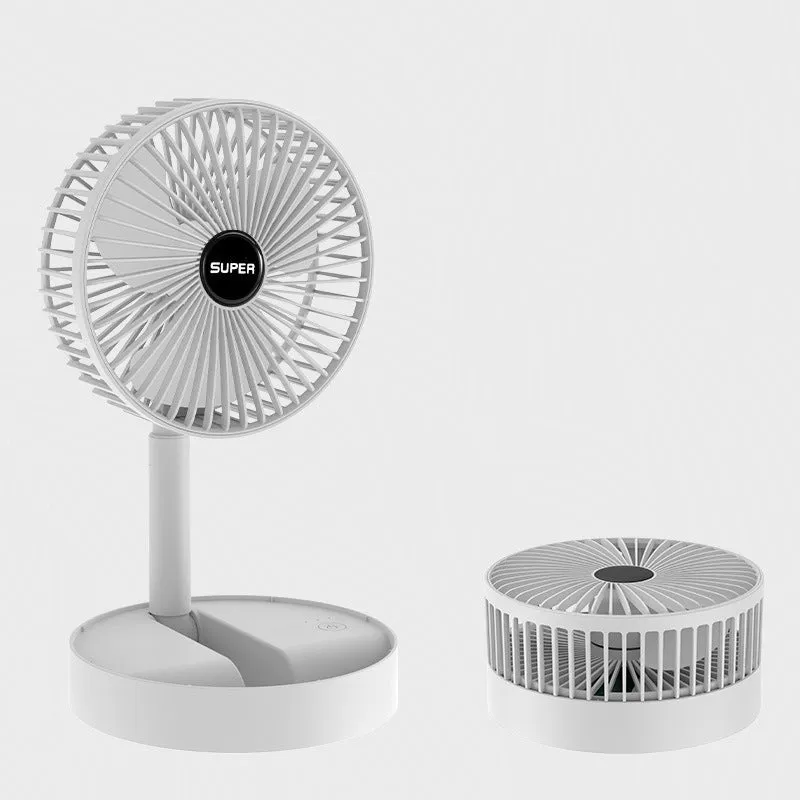 Mini folding fan - usb rechargeable and portable