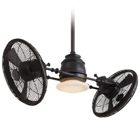 Minka Aire F802L Vintage Gyro 42" Ceiling Fan with LED Light Kit