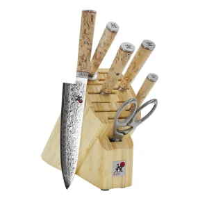 Miyabi Birchwood SG2 7-Piece Knife Block Set