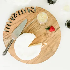 Mr. & Mrs. Cutting Board