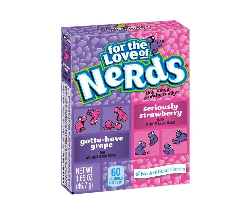 Nerds Grape and Strawberry