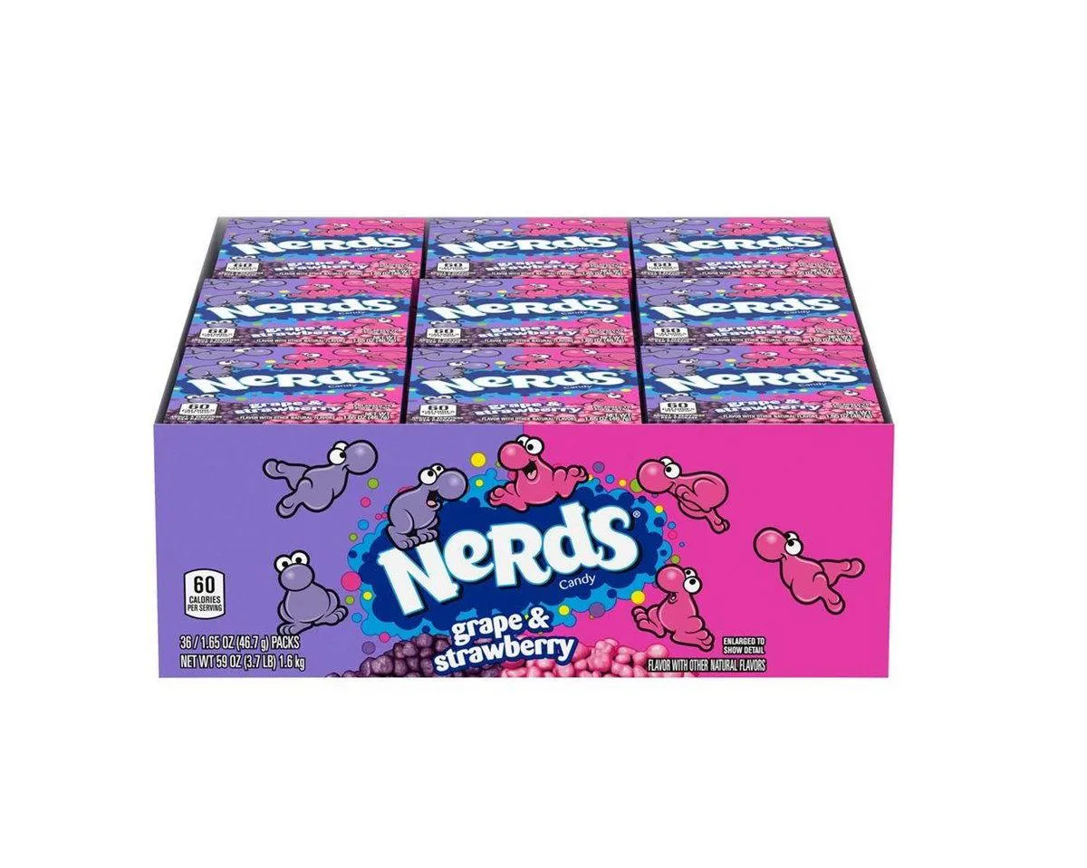 Nerds Grape and Strawberry