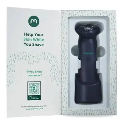 New - Mowbie Men's Light Treatment Rotary Shaver