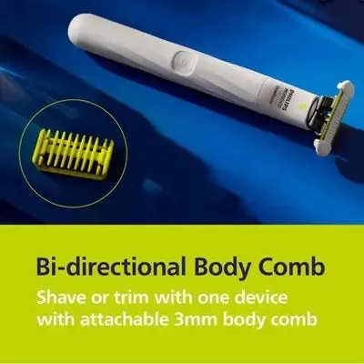 New - Philips Norelco OneBlade Intimate Electric Rechargeable Pubic Groomer - QP1924/70