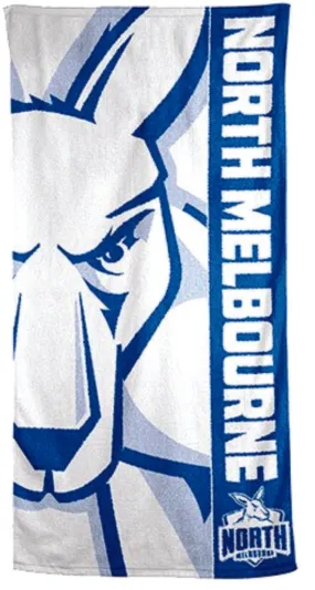 North Melbourne Kangaroos AFL Beach Towel