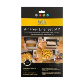 NoStik Air Fryer Liner Rectangular Set of 2