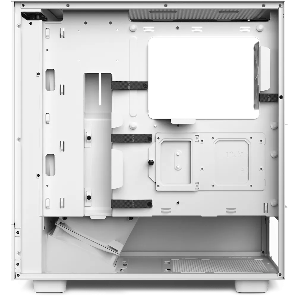 NZXT H5 FLOW RGB (2023) Matte White 啞光白色 Tempered Glass ATX Case CM-H51FW-R1