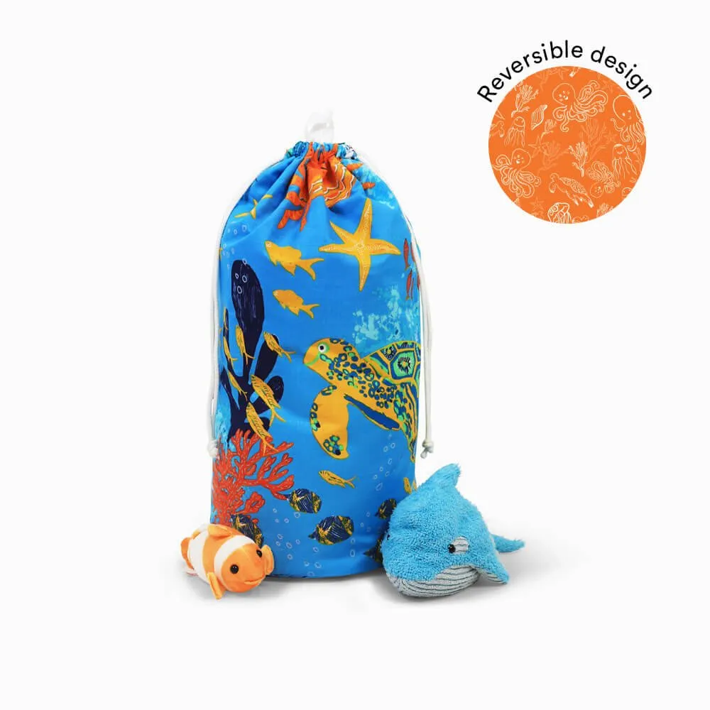 Ocean Friends Toy Storage Bag