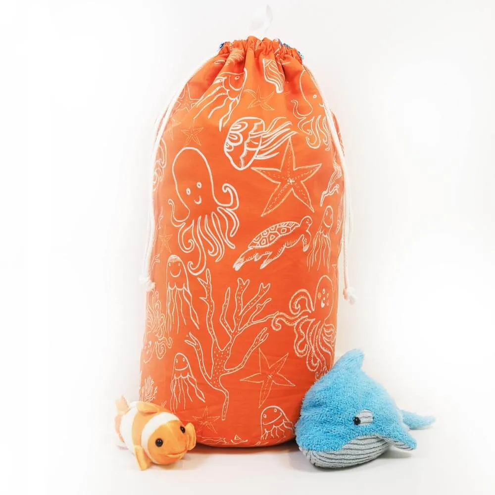 Ocean Friends Toy Storage Bag