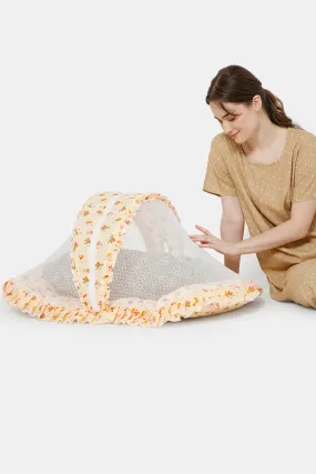 Oh Baby Printed Mosquito Net Bed Assorted - Without Pillow