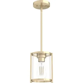 Open Box - 1-Light Astwood Mini Pendant Gold - Hunter Fan