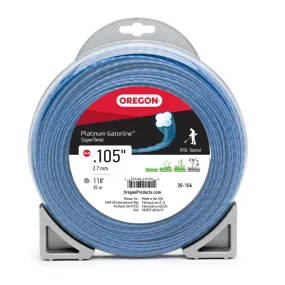 Oregon Trimmer Line - 20-106 - Platinum Gatorline - Supertwist - .105" Gauge, 1/2 lb. Donut, 118 Feet