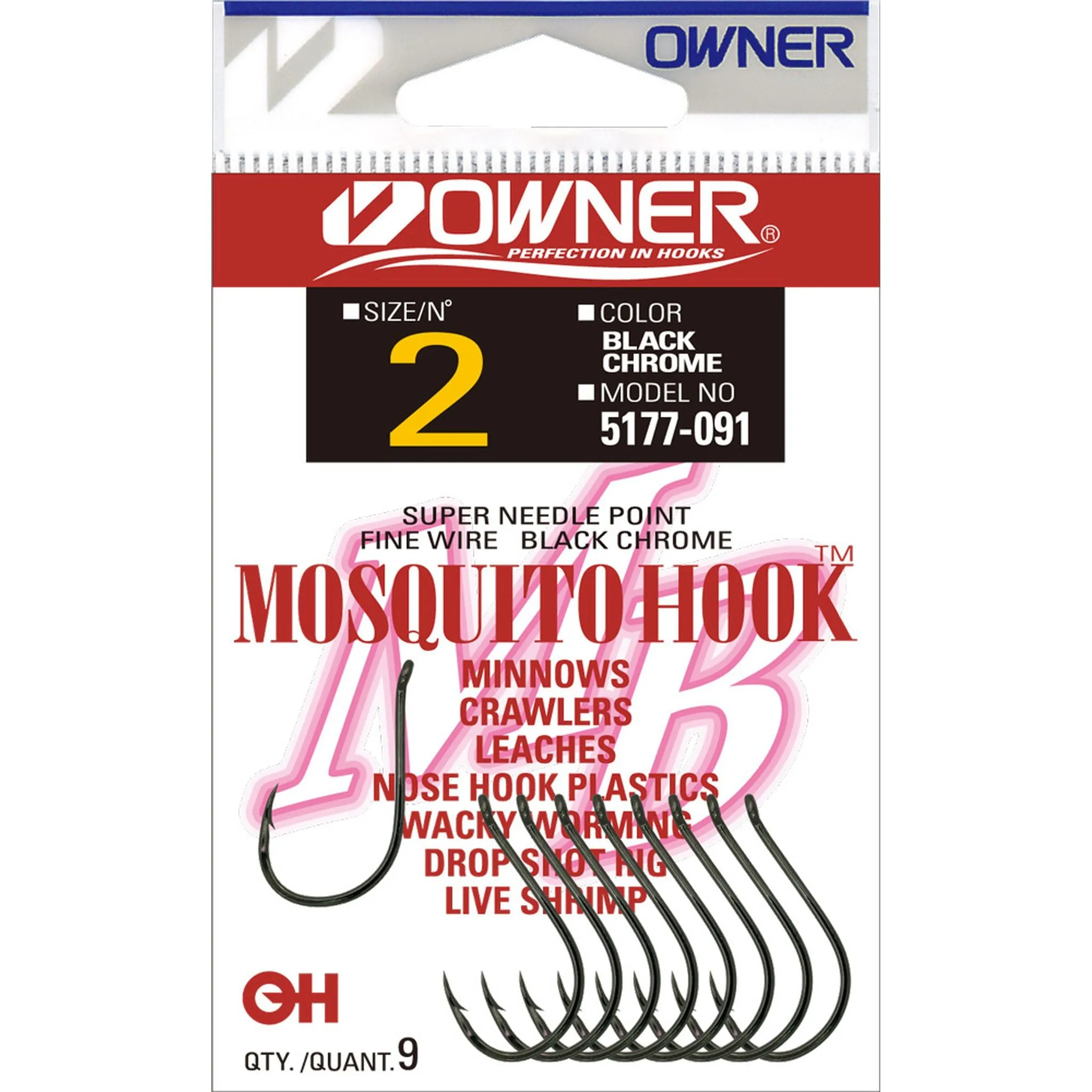 Owner 5177 Mosquito Hooks