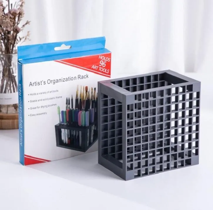 Painting Brushes Organization Rack for Easy Storage