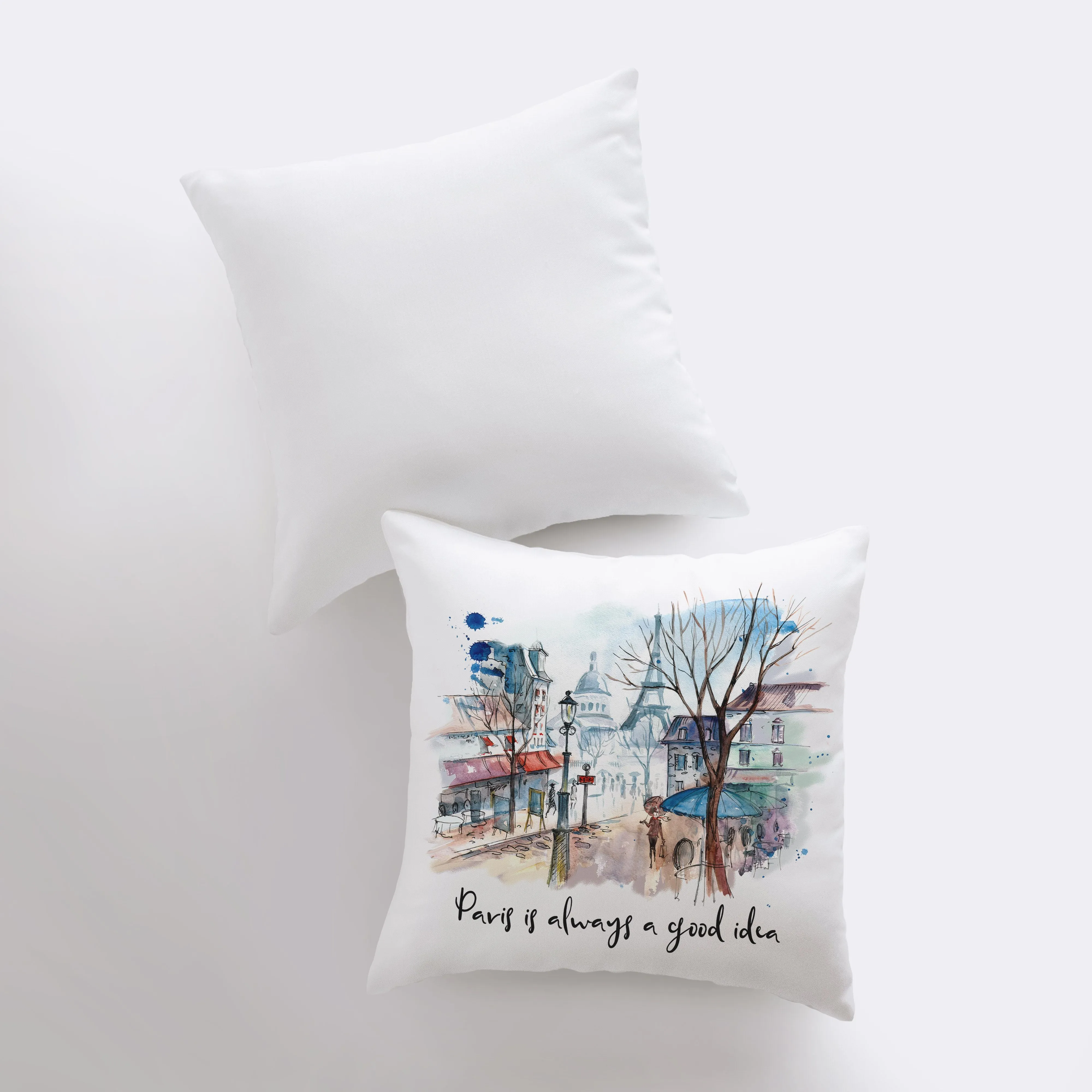 Paris is always a good idea | Audrey Hepburn | Pillow Cover | Throw Pillow | Pillow Cover | Travel Gifts | Gift for Friend | Gifts for Women