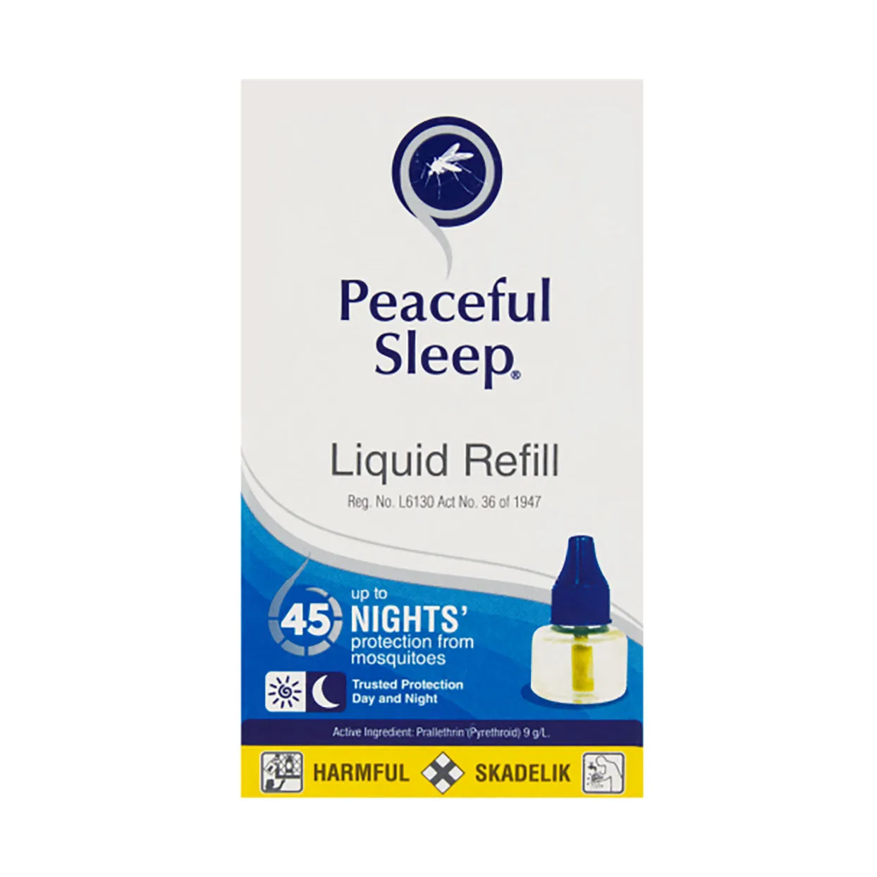 Peaceful Sleep Mosquito Repellent Liquid Refill 35ml