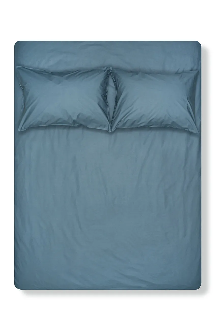 Pima Cotton Percale Bedding in Nickel Color