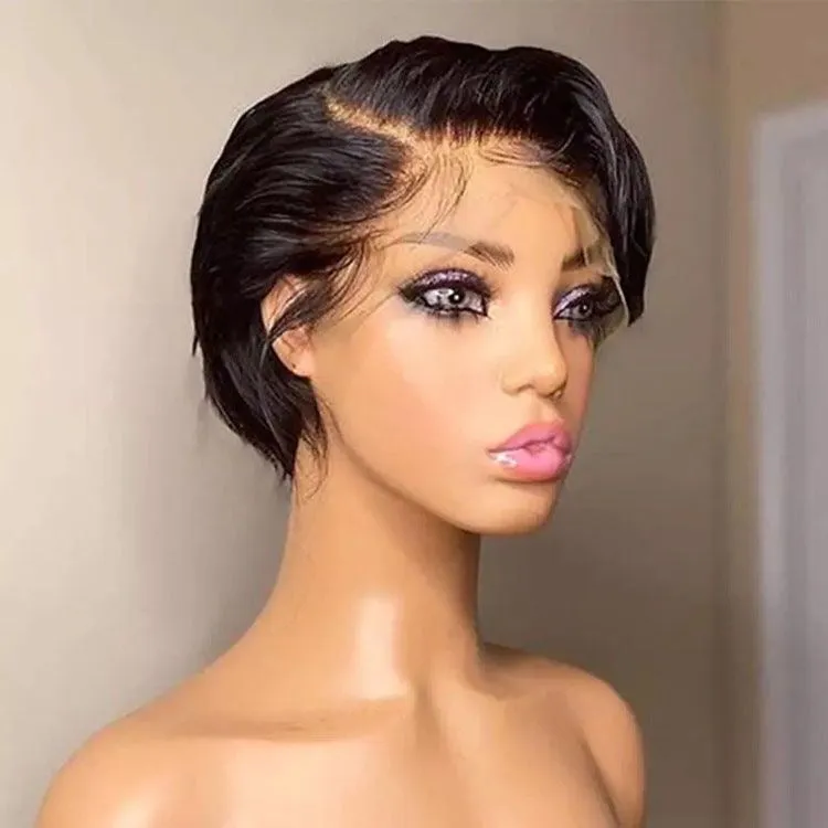 Pixie Human hair Wig