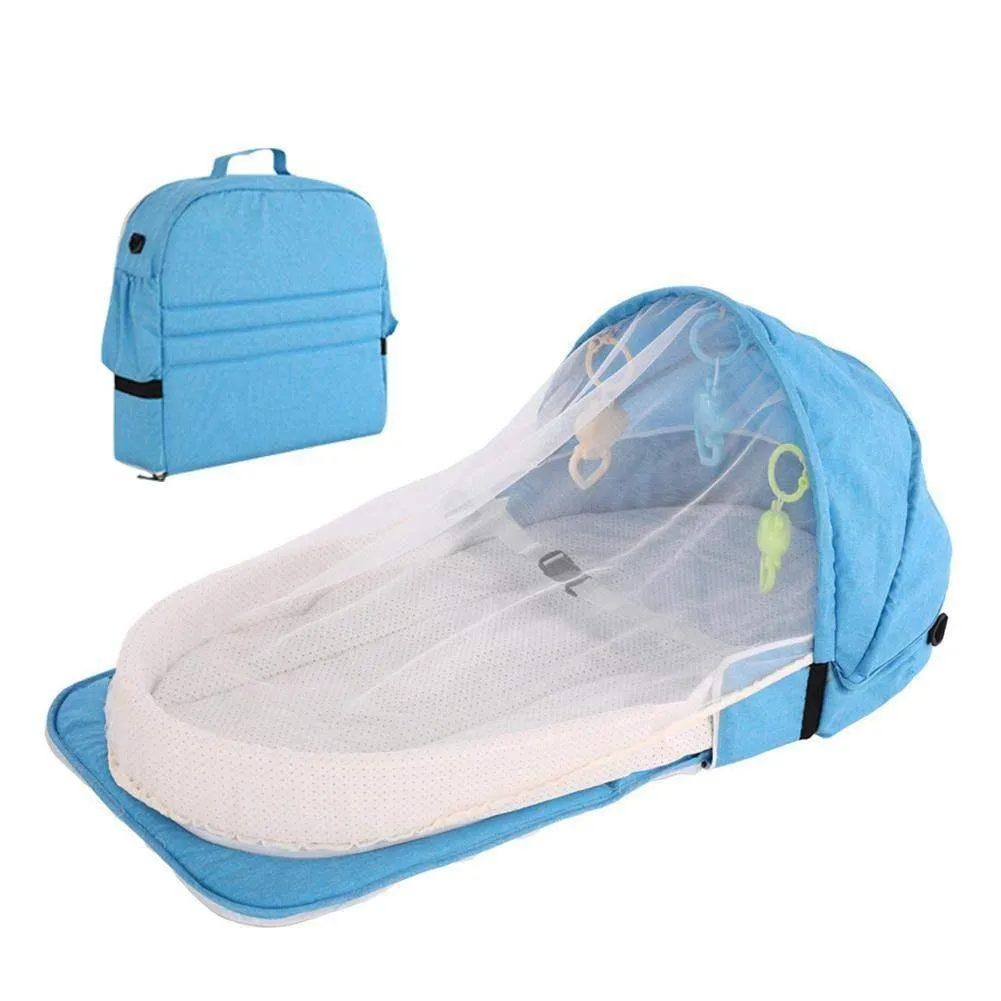 Portable Traveling Baby Crib Diaper Bag