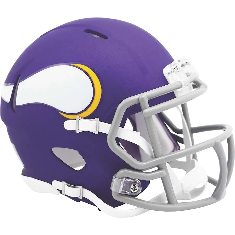 PRE-ORDER: Cam Bynum Autographed Minnesota Vikings Mini Helmet (Choose From List)