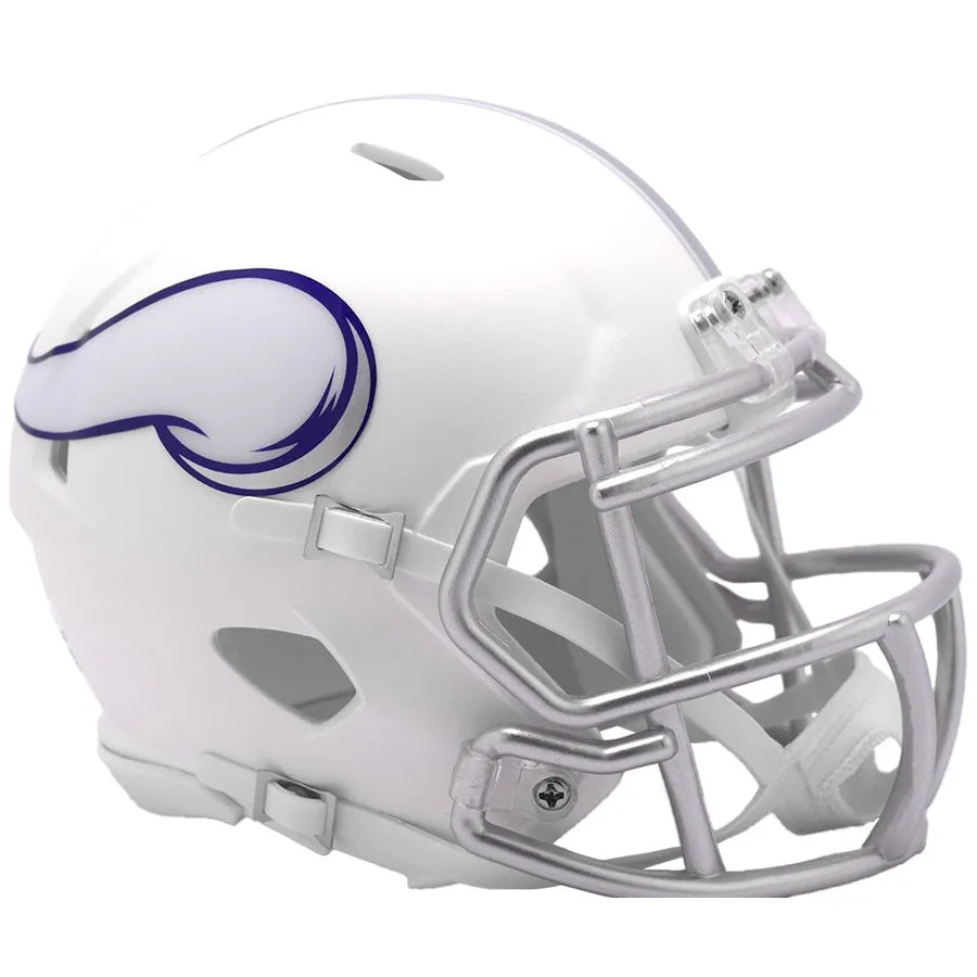 PRE-ORDER: Cam Bynum Autographed Minnesota Vikings Mini Helmet (Choose From List)