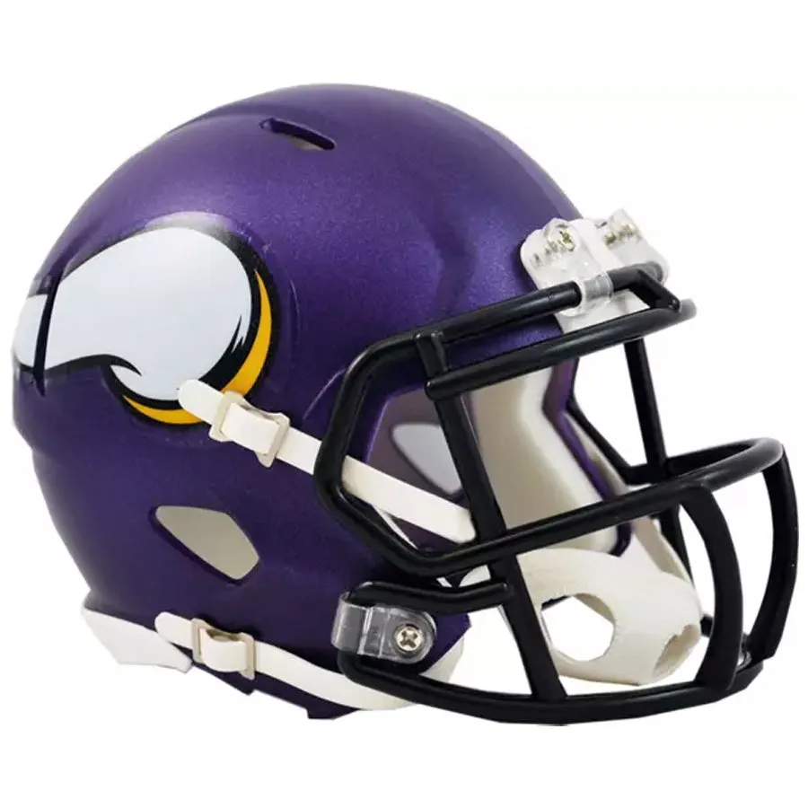 PRE-ORDER: Cam Bynum Autographed Minnesota Vikings Mini Helmet (Choose From List)