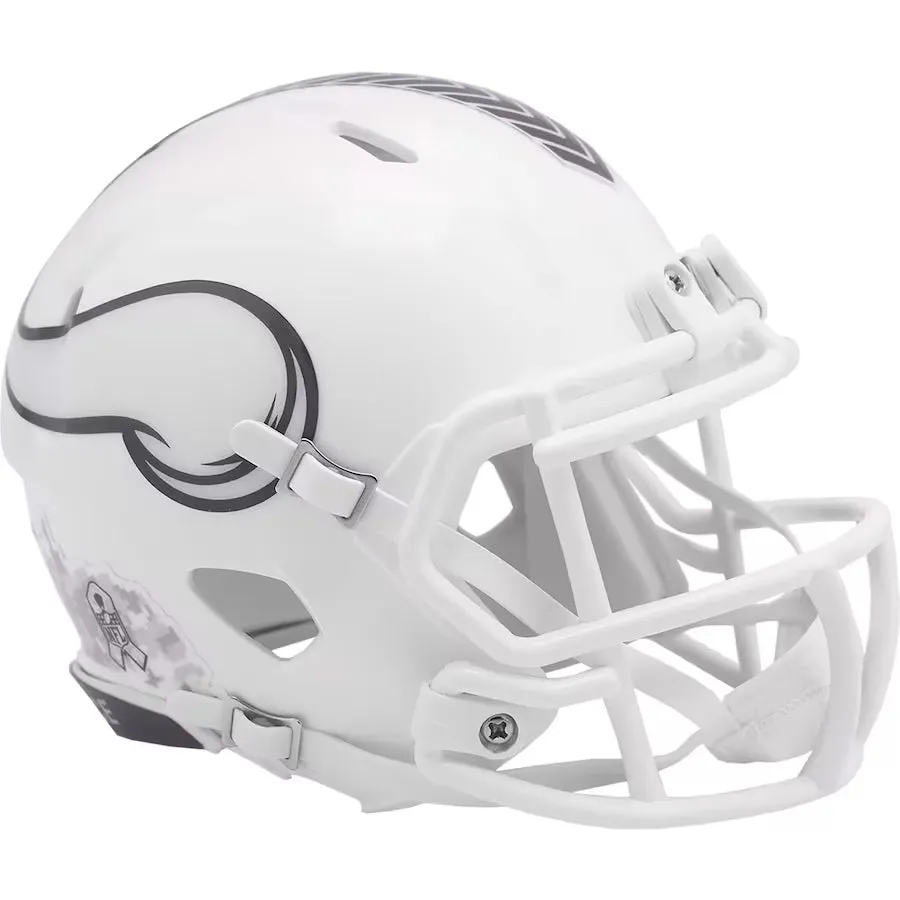 PRE-ORDER: Cam Bynum Autographed Minnesota Vikings Mini Helmet (Choose From List)