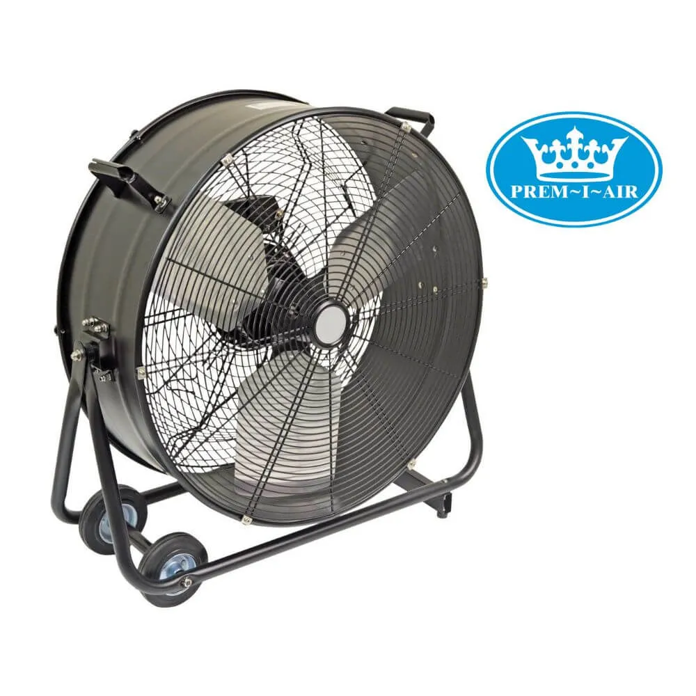 Prem-I-Air 24 inch Portable Drum Fan - EH0137