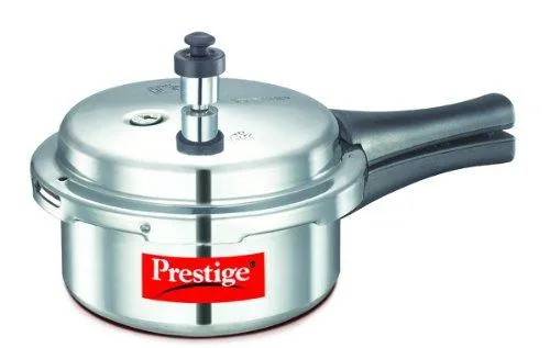 Prestige Popular Aluminium Pressure Cooker, 2 Litres