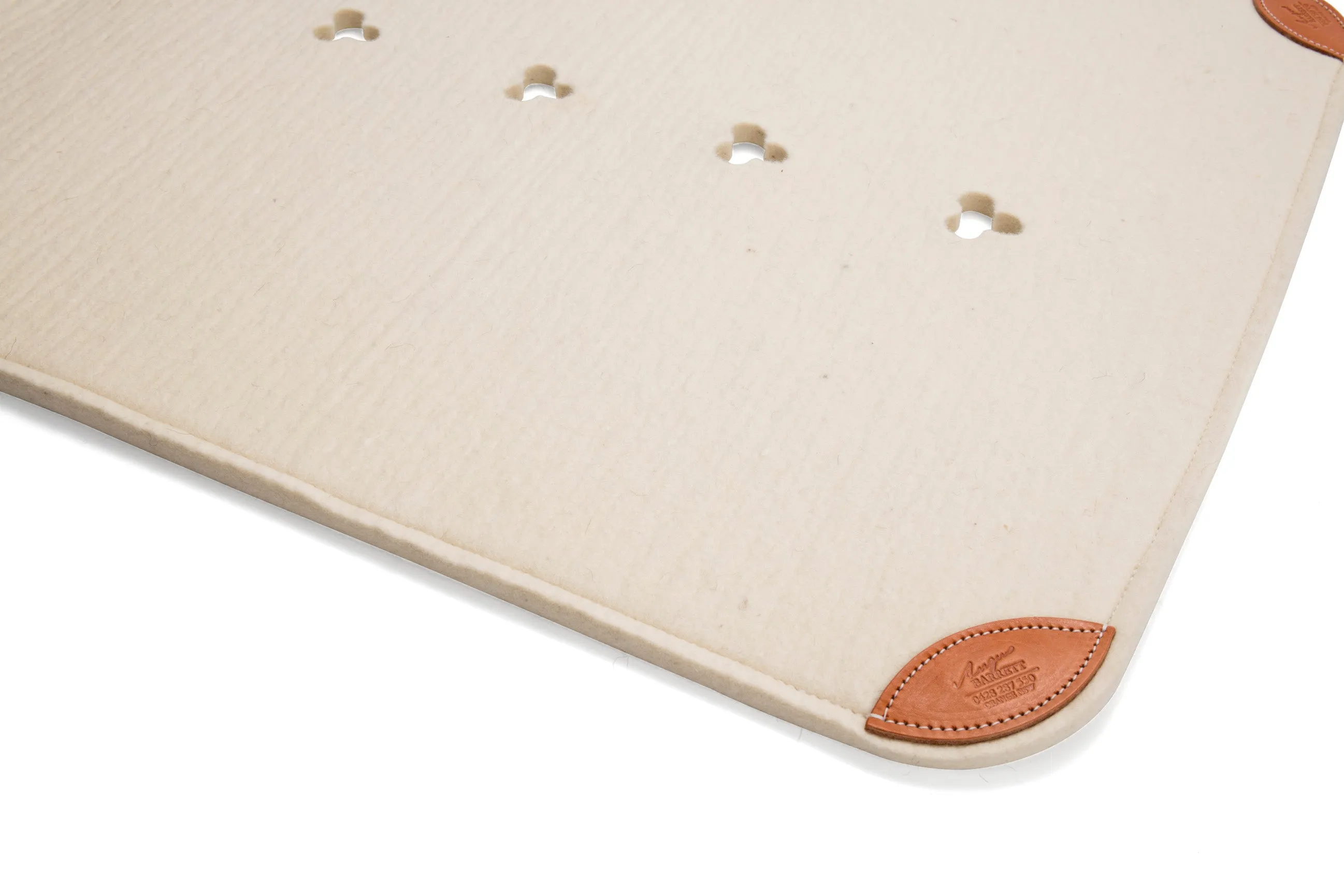 Pure Wool Saddle Pad - Classic Long - Cleanskin