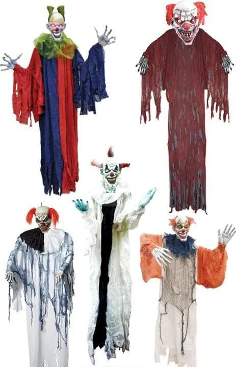 "Clown" Hanging Halloween Decorations - Package Deal