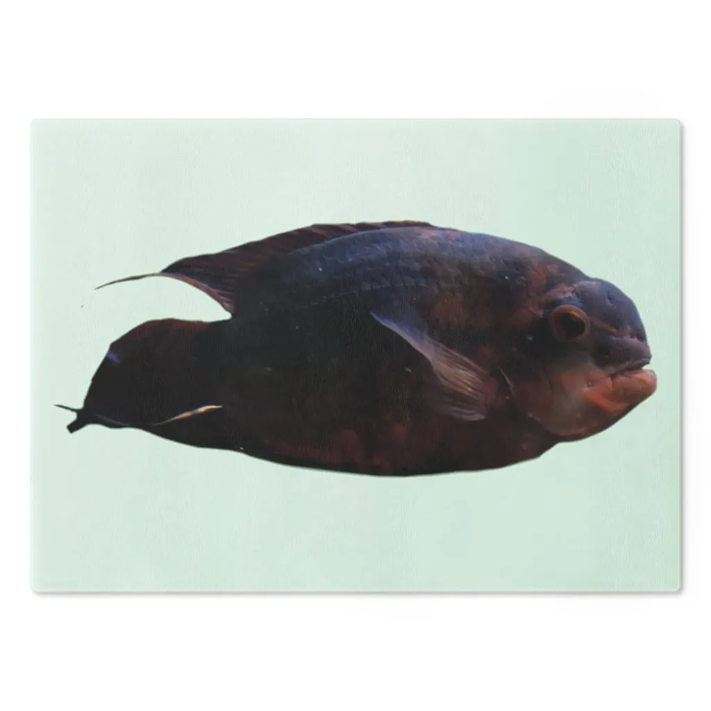 Red and Black Fish Cutting Board