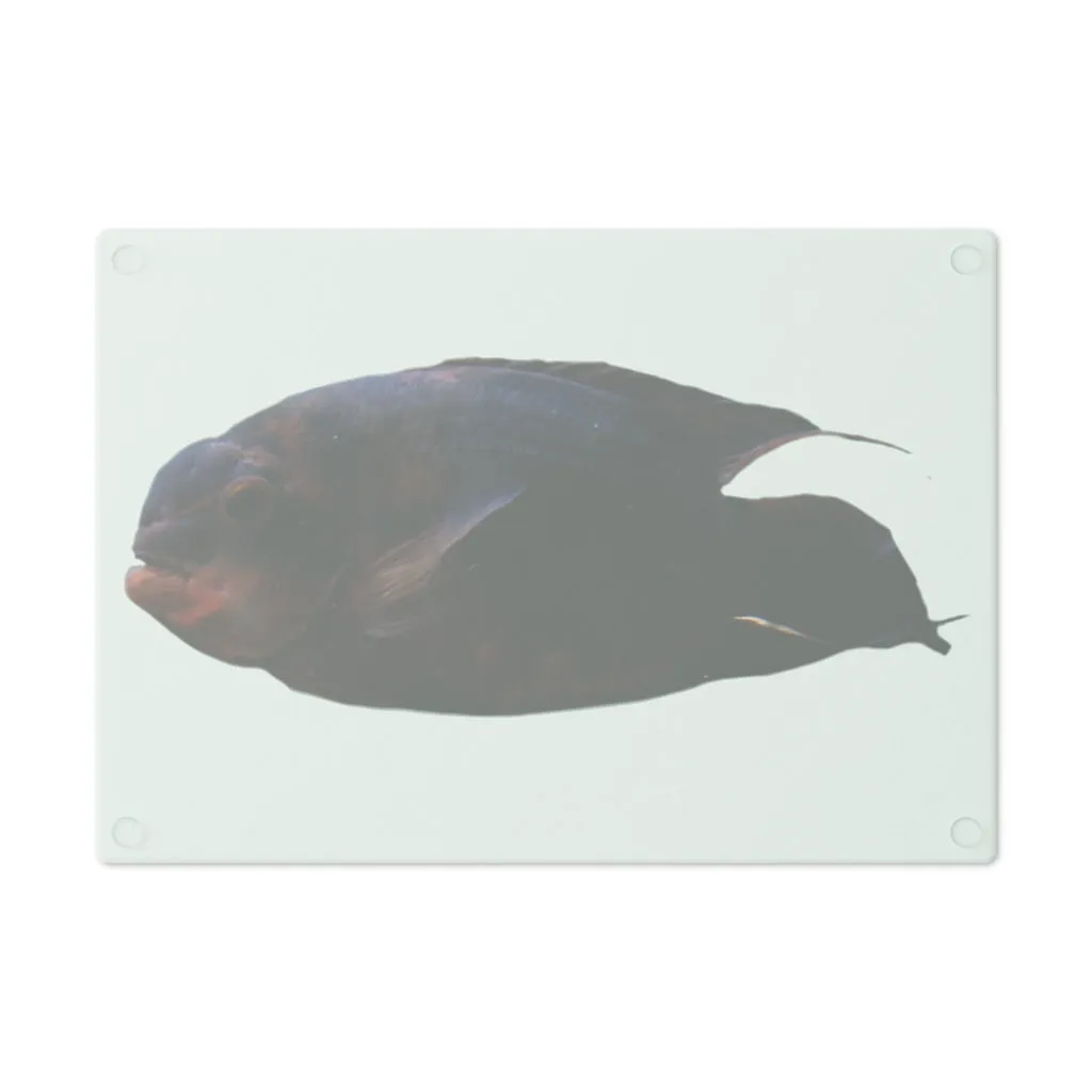 Red and Black Fish Cutting Board