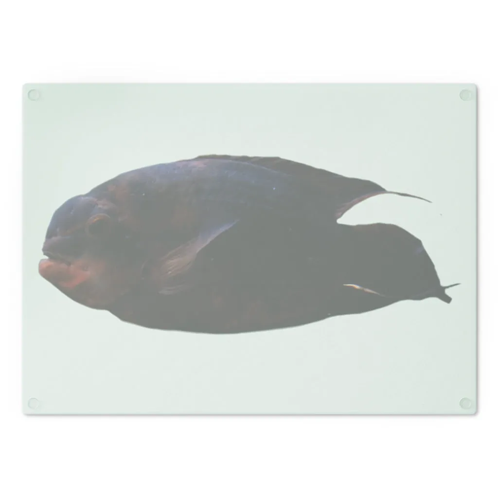 Red and Black Fish Cutting Board