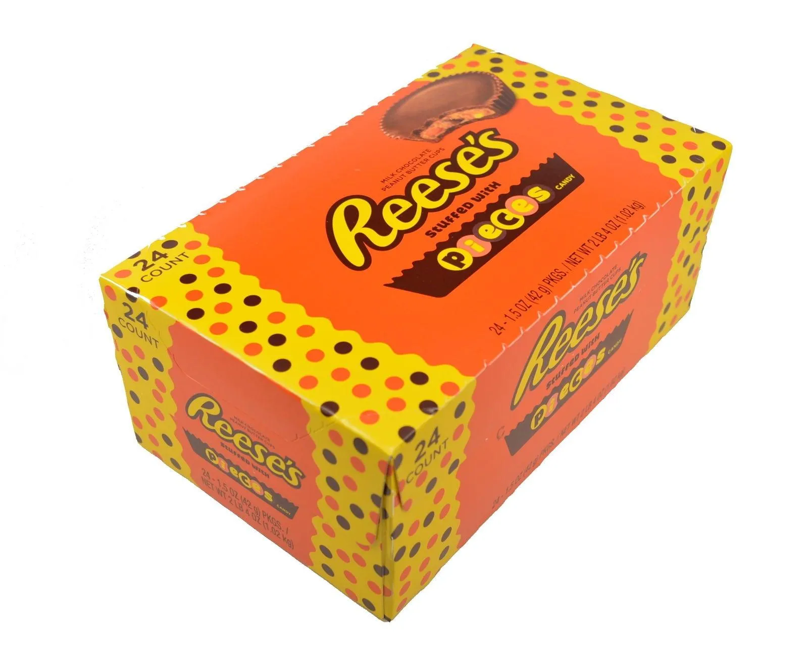 Reese's Peanut Butter Cups Filled with Reese's Pieces