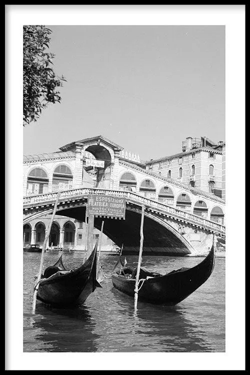 Rialto Bridge in Venice '53