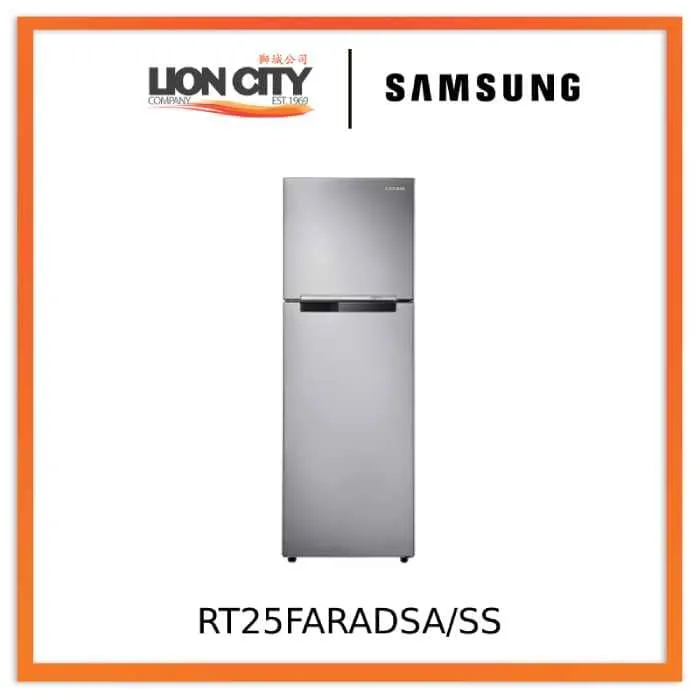 Samsung RT25FARADSA/SS 255L Top Mount Freezer Refrigerator, 2 Ticks