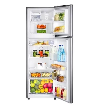 Samsung RT25FARADSA/SS 255L Top Mount Freezer Refrigerator, 2 Ticks