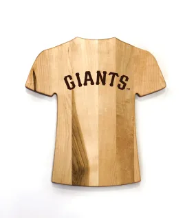 San Francisco Giants Team Jersey Cutting Board | Customize With Your Name & Number | Add a Personalized Note