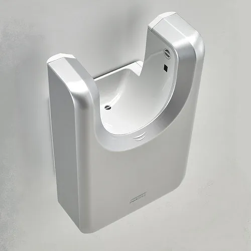 Saniflow® M23ACS U-FLOW® Hand Dryer - SATIN (Silver) High-Speed HEPA Universal Voltage