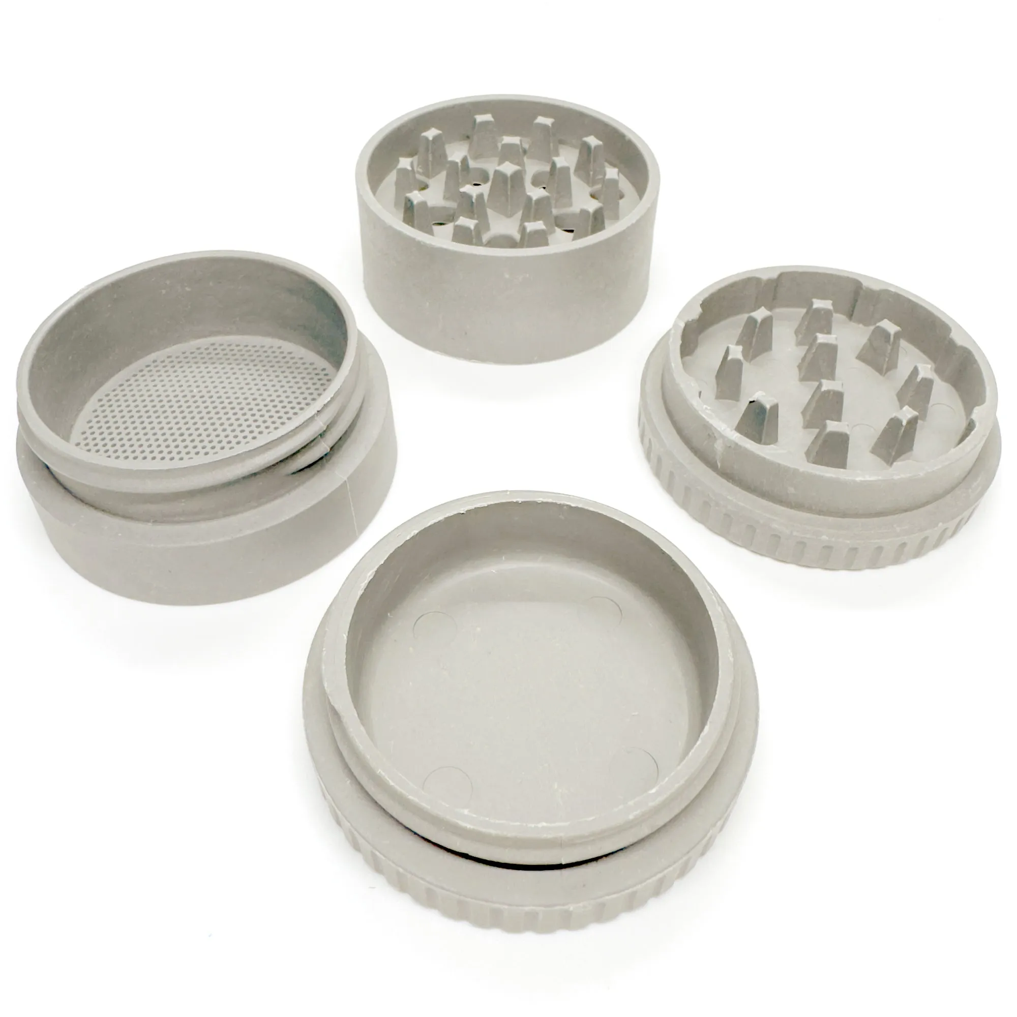 Santa Cruz Shredder - Hemp Grinder - 4 Piece - Natural