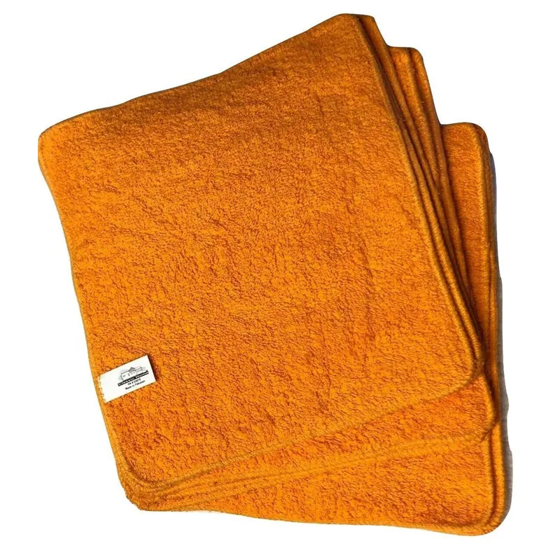 Soft Textiles Washcloths Towel 12-24 Pack Solid Color 100% Cotton Baby Face Towel Set 12"x12" Wholesale Lot