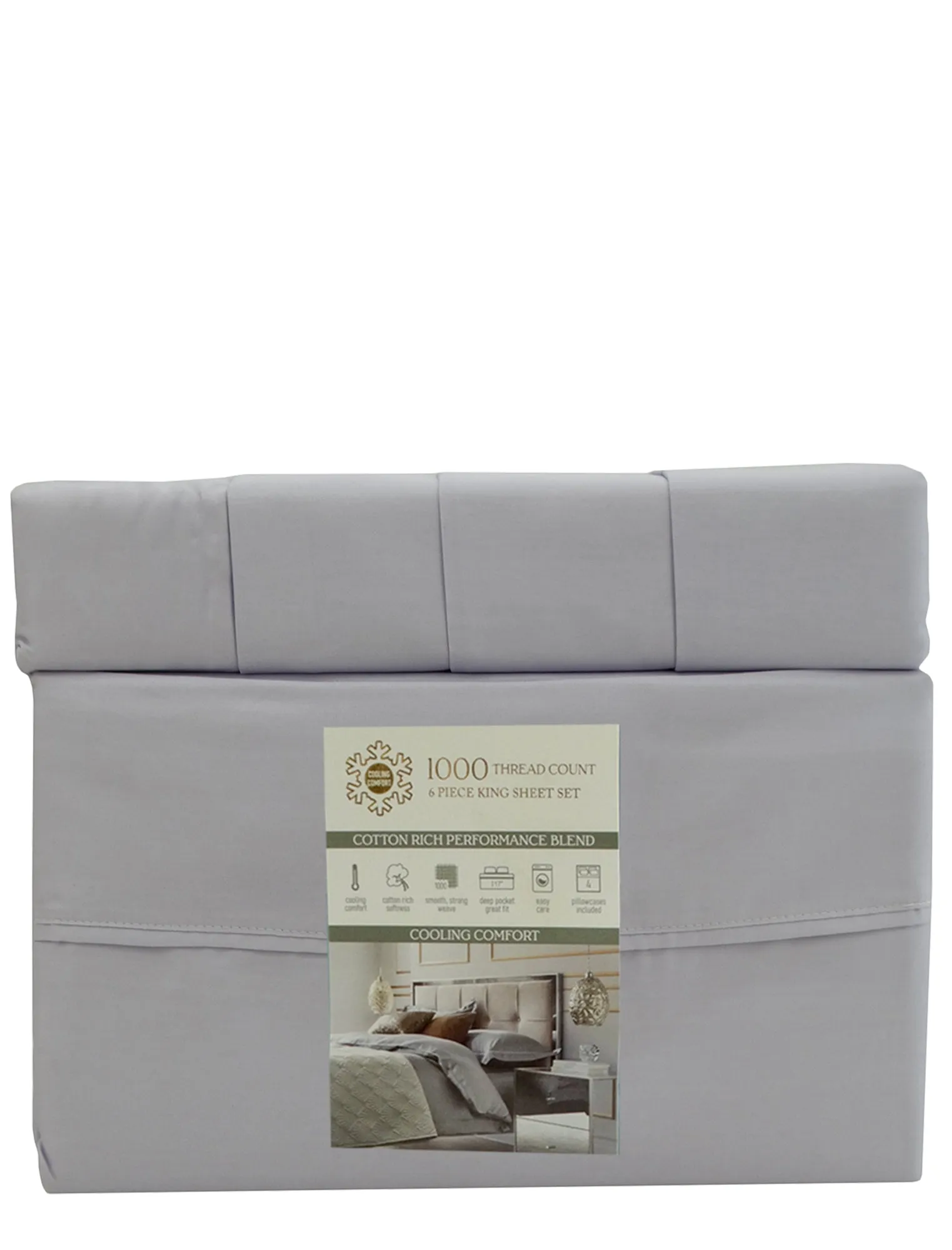 SOKSET10006P, 6pc King Sheet Set