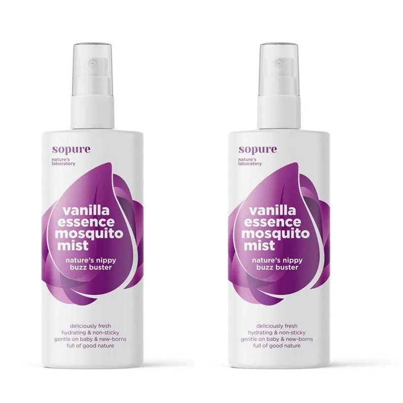 SoPure Vanilla Essence Mosquito Mist 100ml (2 PACK)